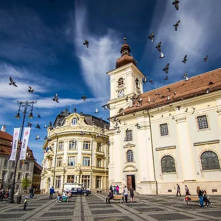 Ferienwohnung Times Square Hermannstadt Exterior foto